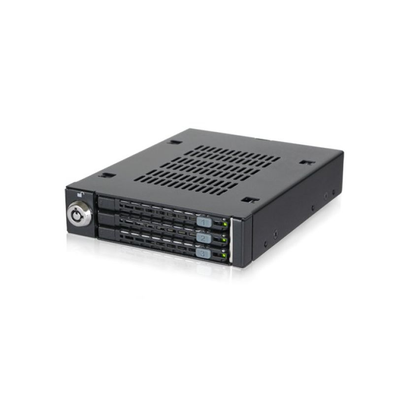Icy Dock MB993SK-B drive bay panel 2.5/3.5" Carrier Panel Black