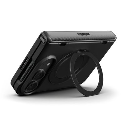 6. Spigen Slim Armor Pro S Magsafe Case for iPhone Duo - Black