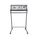 MALFINI floor stand with shelf (black)