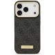 3. Guess 4G Logo Plate MagSafe Case for iPhone 17 Pro - Black