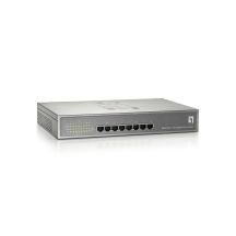 LevelOne GB PoE+ Switch 8-Port 19-Inch 123W 1Gbps