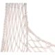 21. OPENWORK HAMMOCK HANGING CHAIR STORK'S NEST 60x60x150CM WITH ECRU PILLOW