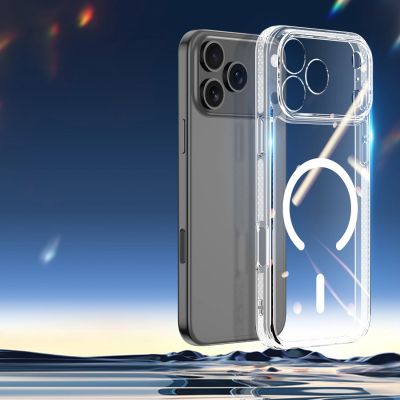 5. Dux Ducis Clin Mag Case for iPhone 17 Pro Max Compatible with MagSafe - Transparent