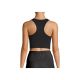 3. CASALL Heart Shape Sport Top Black