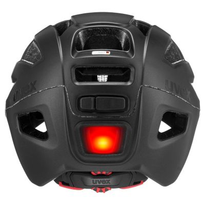 8. UVEX Finale visor bike helmet 56-61cm, black matt