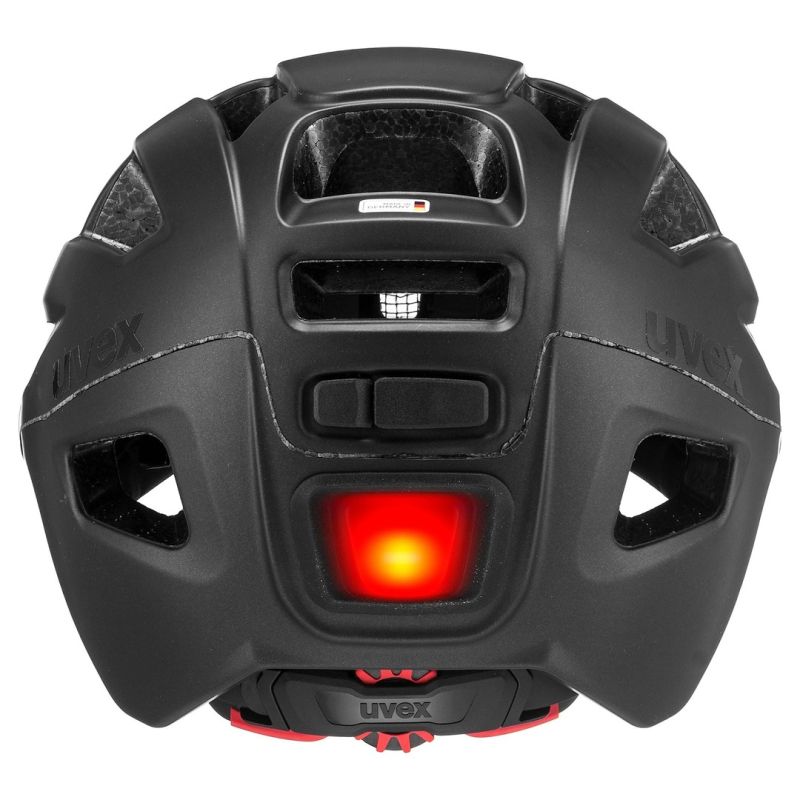 8. UVEX Finale visor bike helmet 56-61cm, black matt