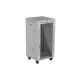 3. LANBERG FLOOR RACK CABINET 19" 22U 600X600 GRAY