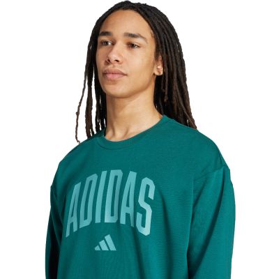 5. Men's adidas Collegiate Sweatshirt Green JM1733