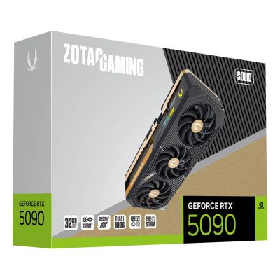 7. ZOTAC GAMING GeForce RTX 5090 32GB SOLID Graphics Card