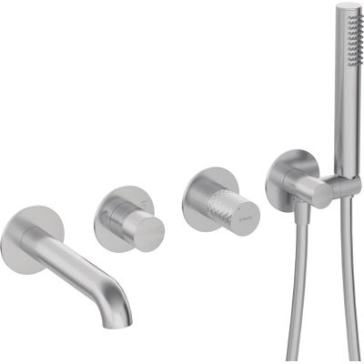 4-hole concealed bathtub tap