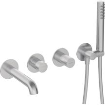 4-hole concealed bathtub tap