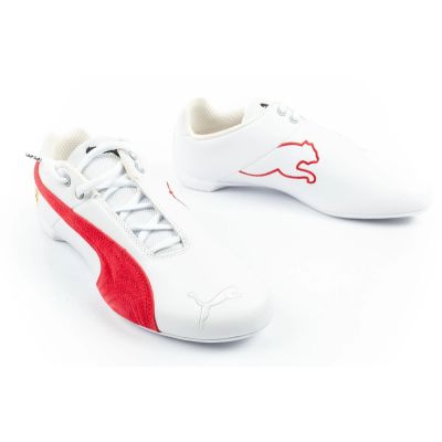 7. Puma men's sports shoes Ferrari Future Cat white natural leather fashionable