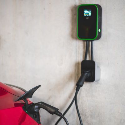 6. Green Cell Wallbox EV PowerBox 22kW charger with socket and RFID