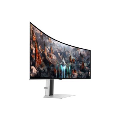 11. Samsung G93SC Computer Monitor 124.5 cm (49") 5120 x 1440 px Dual QHD OLED Silver