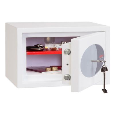 4. Phoenix Safe Co. Fortress II SS1181K Freestanding Safe 8L Steel White