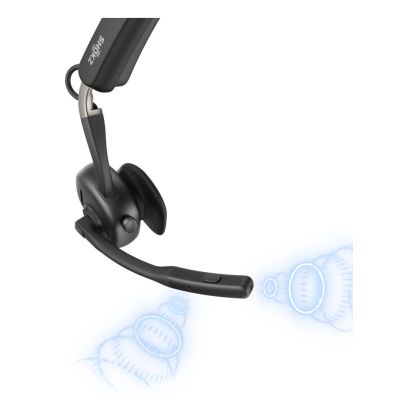 16. Shokz OpenMeet mic-ANC USB-C wireless bone conduction headphones + USB-A adapter black