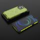 13. Honeycomb Case armor cover with TPU Bumper for iPhone 13 Pro Max green