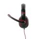 3. Esperanza EGH330R headphones (black, red)