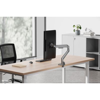 31. Neomounts DS70-250SL1 Monitor Holder/Stand 88.9 cm (35") Desk Silver