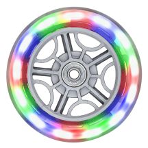 Glowing scooter wheels 121mm 2 pcs (538-002)