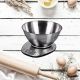 15. ELDOM ELECTRONIC KITCHEN SCALE WK320S RENA ACCURACY 1 G WEIGHT UP TO 5 KG LED DISPLAY STEEL WITH BOWL