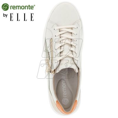 10. Comfortable leather shoes Remonte W RKR676, beige