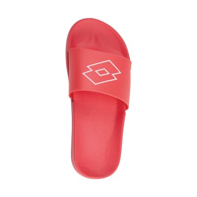 3. Lotto Lathi Pink and White Slides 2400660U 4010