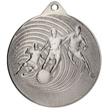 METAL MEDAL FOOTBALL FI 70 MMC3070 - SILVER