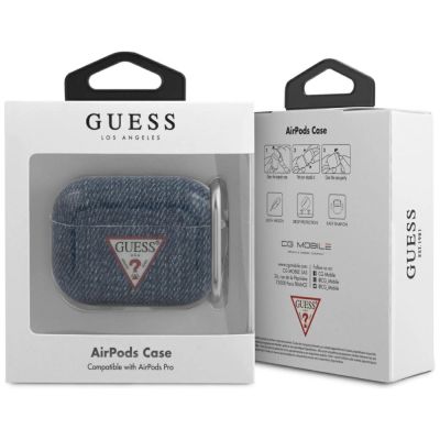 2. Guess GUACAPTPUJULDB AirPods Pro cover navy/dark blue Jeans Collection