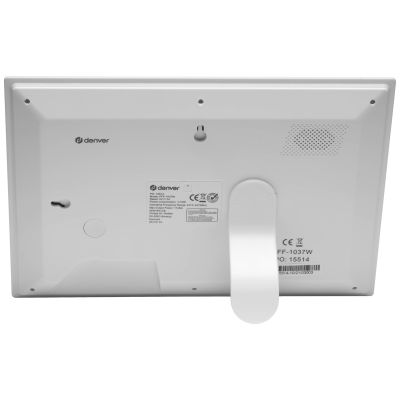 6. Denver PFF-1037W Digital Photo Frame White 25.6 cm (10.1") Touchscreen Wi-Fi