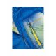 4. Men's down jacket PEAK PERFORMANCE M Helium Aop Utility Down Hood blue