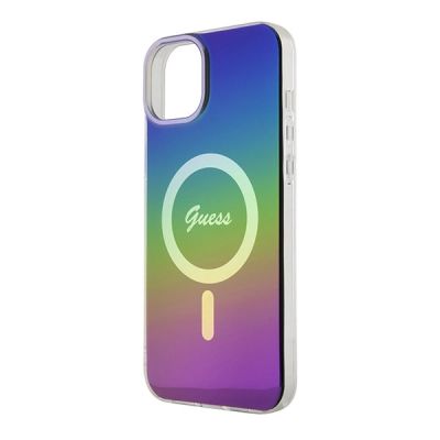 6. Guess IML Iridescent MagSafe case for iPhone 15 Plus / 14 Plus 6.7" - multicolor