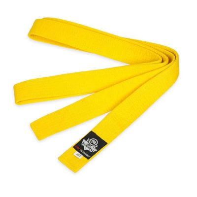 2. Karate kimono belt - yellow 240 cm