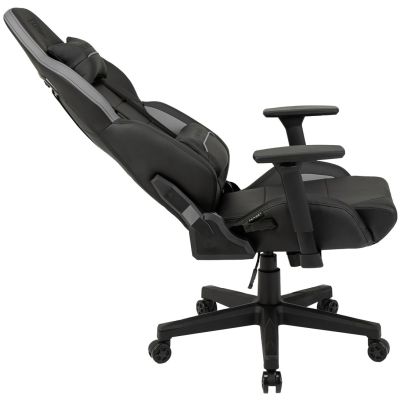 5. SENSE7 Sentinel Gaming Chair Upholstered Seat Black, Gray