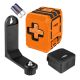 30 m cross line laser with case and magnetic holder, green