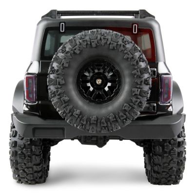 4. Amewi AMXRock Caballo Crawler 4WD 1:10 ARTR Remote Control Car, Black Metallic
