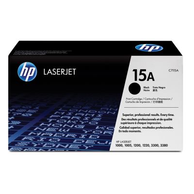 5. HP 15A original black LaserJet toner cartridge