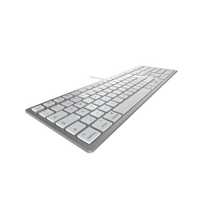 2. CHERRY KC 6000C FOR MAC keyboard Universal USB QWERTZ German Silver