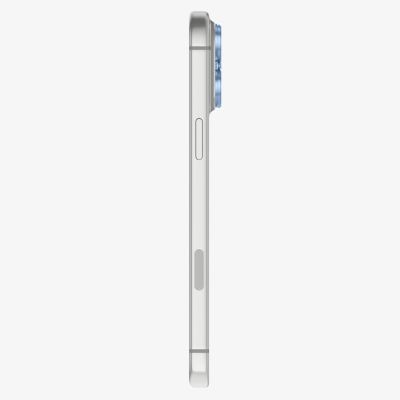 8. Spigen Optik Pro XL GLAS.TR EZ FIT Tempered Glass Camera Screen Protector for iPhone 18 Pro Max - Light Blue