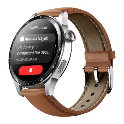 5. Joyroom Classic Series JR-FC2 Pro Smartwatch with Call Answering Function - Silver