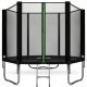 7. VIRTUFIT TRAMPOLINE WITH SAFETY NET – BLACK – 251 CM