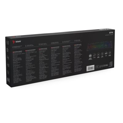 7. SAVIO MECHANICAL KEYBOARD STYX OUTEMU RED HOT SWAP RGB