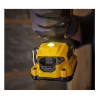 8. Stanley SFMCD716D2T-QW 1900 RPM Drill Central Locking Black, Yellow