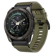 Tech-Protect Nylon Classic Strap for Garmin Fenix ​​5X / 5X Plus / 6X / 6X Pro / 7X / 8 / 8 Pro / 9 / 9 Pro (51 mm) - green