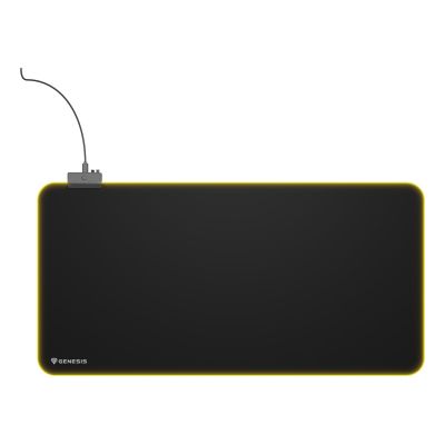 13. GENESIS Boron 500 XXL RGB Gaming Mousepad Black