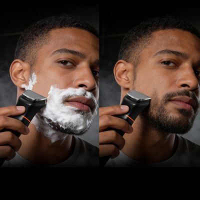 8. MAXGROOM JK-666 6-in-1 trimmer for beard, hair, body, nose and ears IPX6 - black