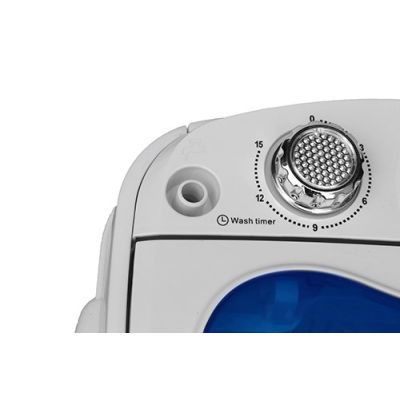 6. Adler AD 8051 travel washing machine (1000 rpm; 3 kg; 370 mm; blue)