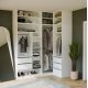 7. OPENO 100 Top Shelf, White – Modular Wardrobe Shelf, 100 cm, for the Bedroom