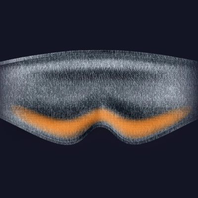 3. Wozinsky MSS-10 eyeshade sleeping mask - black