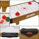 4. TABLE GAME AIR HOCKEY 60x32.5x14CM WOODEN ENERO